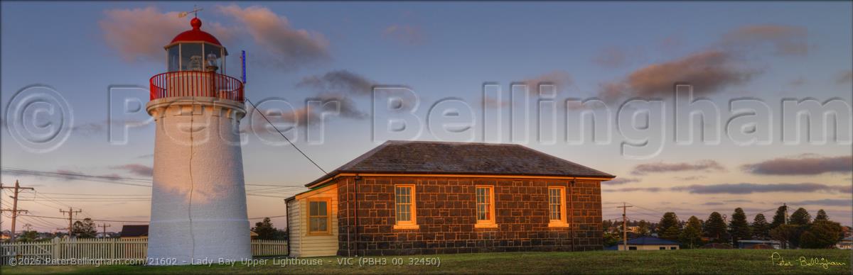 Peter Bellingham Photography Lady Bay Upper Lighthouse - VIC (PBH3 00 32450)